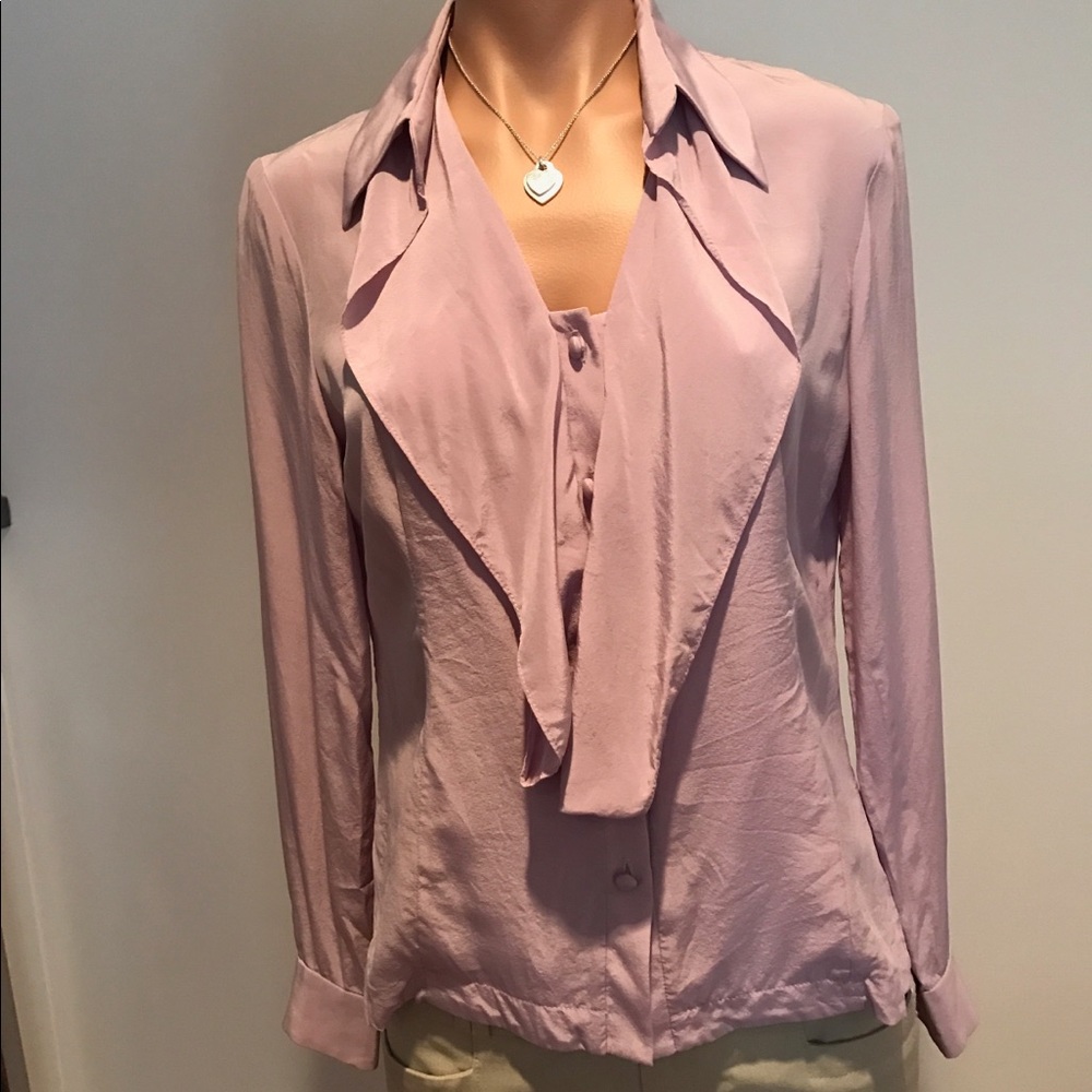 100% silk shirt